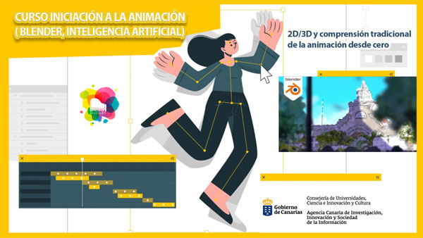 La ACIISI imparte formación para iniciarse en el mundo de la animación en Canarias 